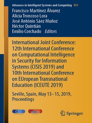 cover image of International Joint Conference